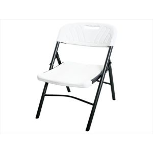 Silla plegable 54 x 43 x 80.5cm blanca 06-38-015 Basic Living