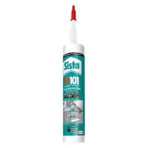 Sellador silicón FT101 blanco sella pega rellena 280 ml Sista Henkel 2041983 (12)