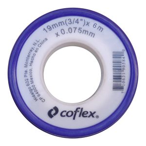Cinta teflón 3/4" x 6.6m WT34-60 Coflex (250)