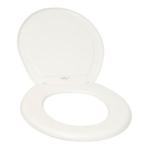 Asiento inodoro redondo básico blanco CH-A200 Coflex (6)