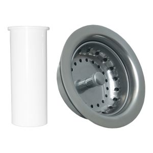 Desagüe fregadero 4 1/2" metal-inox coleta plástica PH-100 Coflex (20)