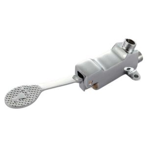 *Pedal para cachera cromado plateado 06-29-113 Aqua Nuova