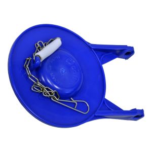 Flapper (sapo o pera) para inodoro 3" azul P-B6036 Coflex (12)