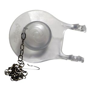 Flapper (sapo o pera) para inodoro 2" transparente P-B6025T Coflex (25)