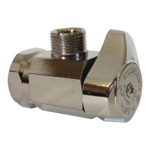 Llave control 1/2" NPT x 3/8" comp angular 1/4 vuelta IP-128 Coflex (24)