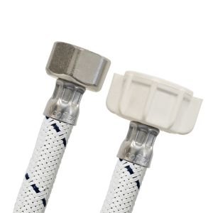 Tubo abasto vinilo blanco sanitario 1/2" FIP x 7/8" AM VSB-A16 Coflex (50)