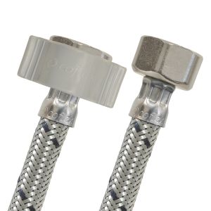 Tubo abasto acero fregadero 1/2" FIP x 1/2" FIP 55 cm AL-A55 Coflex (50)