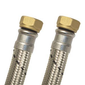 Tubo abasto acero para calentador 1/2" FIP x 1/2" FIP 60cm AB-I60 Coflex (10)