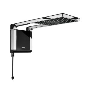Ducha Acqua Storm negro / cromo 127V 5500W Lorenzetti 7517129 (2)