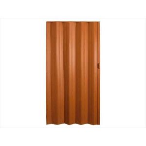 PUERTA PLEGABLE PVC GUAYANA 90 X 210CM 0.6MM CEDRO 45-04-449