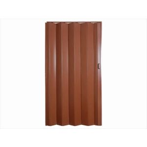 PUERTA PLEGABLE PVC GRAN SABANA 90 X 210CM 6MM NOGAL 45-04-001