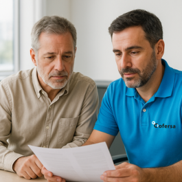 Representación visual de la evolución de Cofersa